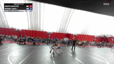 80 lbs Cons. Round 1 - Joseph Waechter, Mukwonago Wrestling Club vs Marnell Craft, C4C Milwaukee Wrestling