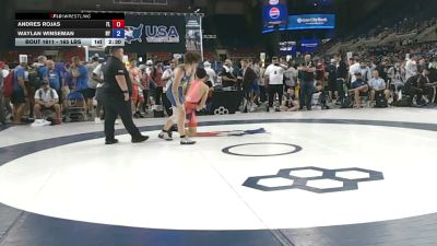 165 lbs Cons. Sub-rd Of 64 - Andres Rojas, Florida vs Waylan Winseman, New York