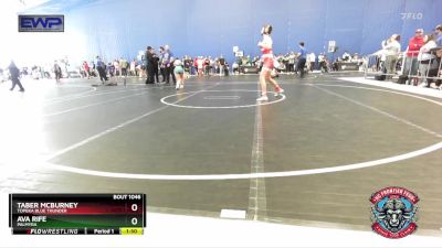 110 lbs Semifinal - Taber McBurney, Topeka Blue Thunder vs Ava Rife, Palmyra