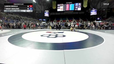 138 lbs Champ. Rd Of 64 - Landon Bedolla, KS vs Brody Makloski, CO