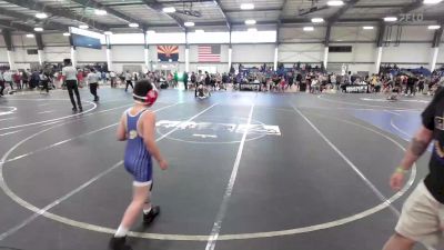 87 lbs Rr Rnd 3 - Antonio Garcia, No Team vs Michael Macias, Mustang WC