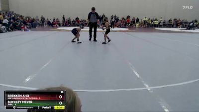 50 lbs Round 1 (4 Team) - Buckley Meyer, ANML vs Brekken Aho, UNC (United North Central)