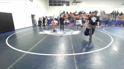 190 lbs Champ. Round 2 - Valentino Valle, Selma vs Ronin Davis, Liberty