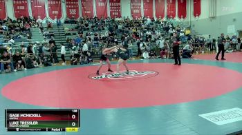 138 lbs Quarterfinal - Gage McMickell, Uintah vs Luke Tressler, Pagosa Springs