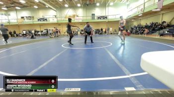 125 lbs Round 3 - Eli Shadwick, Terminator Wrestling Academy vs Joseph Woodard, Rogue Warrior Wrestling