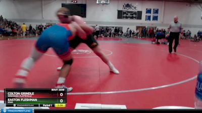 Elite 285 lbs Champ. Round 2 - Easton Fleshman, Iowa vs Colton Grindle, Wisconsin-Platteville