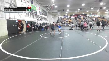 165 lbs Cons. Round 3 - Randy Benavidez, Santa Ana vs Kevin Zhao, Valencia/Placentia