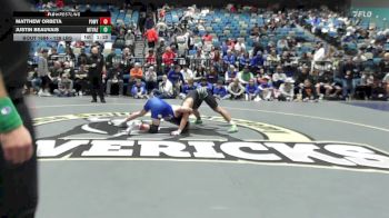 138 lbs Quarterfinal - Justin Beauvais, Mountain View AZ vs Matthew Orbeta, Poway