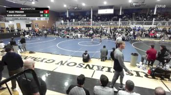 150 lbs Cons. Round 6 - John Montclair, Belgrade vs Alec Fraser, Camas