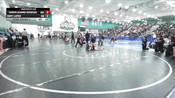 132 lbs Cons. Round 4 - Nery Lopez, Burroughs vs Joseph Alvarez Gonzalez, Adelanto