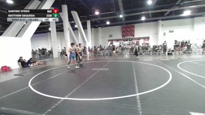 130 lbs Consi Of 8 #1 - Santino Otero, Winslow Bloodline vs Matthew Esqueda, Osoway