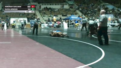 1-5A 185 Cons. Semi - Olivia Arwood, Valley High School vs Kimoriah Quillman, Montevallo