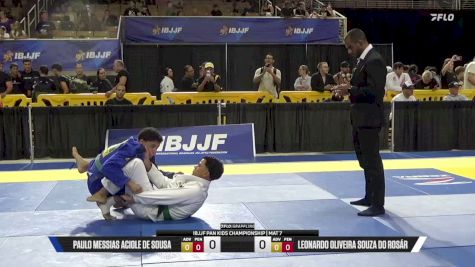 Leonardo Oliveira Souza Do Rosár vs Paulo Messias Aciole De Sousa 2026 Pan Kids Jiu-Jitsu IBJJF Championship
