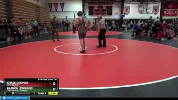 160 lbs 5th Place Match - Chase Greiner, Washington vs Rashon Jennings, Cedar Rapids Kennedy