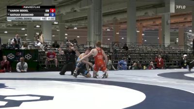 61 lbs Cons. Semis - Aaron Seidel, Steller Trained Wrestling vs Nathan Desmond, X-Calibur Athletics Wrestling Club