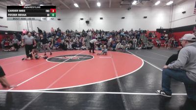 42-45 lbs Round 5 - Fetzer Revak, North Star vs Carder Imes, Frankfort Mat Club