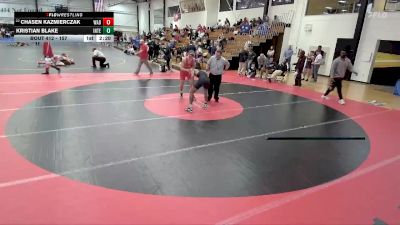 157 lbs Cons. Round 4 - Chasen Kazmierczak, Wabash vs Kristian Blake, Indiana Tech