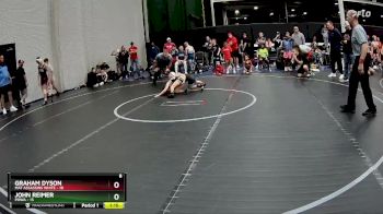 56 lbs Semis (4 Team) - John Reimer, POWA vs Graham Dyson, Mat Assassins White