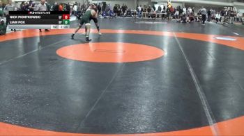 165 lbs Champ. Round 2 - Liam Fox, UW Parkside vs Nick Piontkowski, Bellarmine