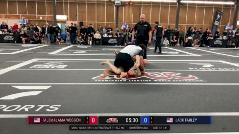 Falemalama Weggen vs Jack Farley 2026 ADCC Portland Open