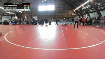 95 lbs Rr Rnd 1 - Elijah Santiago, Grit Mat Club vs Micah Mcgrath, Smittys Barn