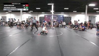 80 lbs Round 3 (6 Team) - Maximus Farace, Bay Brawlers vs Aiden McEllen, Xtreme Team Black