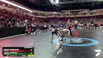 5A 107 lbs Quarterfinal - Israel Guevara, Cleveland vs Dante Rodriguez, Capital