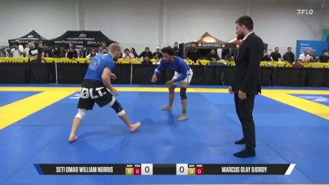 Seti Omar William Norris vs Marcus Olay Bjordy 2026 Pan IBJJF Jiu-Jitsu No-Gi Championship
