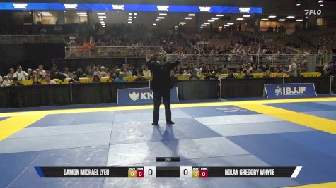 Nolan Gregory Whyte vs Damon Michael Lyeu 2025 Pan Kids Jiu-Jitsu IBJJF Championship
