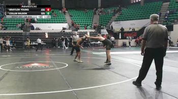 6A 215 lbs Quarterfinal - Braylon Young, Athens vs Collin Wilson, Fort Payne
