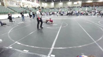 106 lbs 2nd Place - Rhett Schmid, No Team vs Mya Mitchell, NorCal Nomads