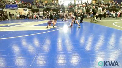 49 lbs Consi Of 8 #1 - Max Harris, Shelton Wrestling Academy vs James Stephens, Chickasha Youth Wrestling