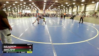 88 lbs Rd# 5- 3:45pm Friday Final Pool - Alec Alfortish, Nauman Green vs Knight Means, Maryland BLACK