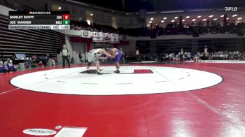 285 lbs Quarterfinals (8 Team) - Marley Scott, CHICKASHA vs Joe Warner, MACARTHUR