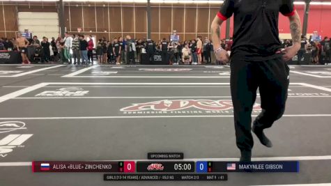 Alisa «Blue» Zinchenko vs Makynlee Gibson 2026 ADCC Portland Open