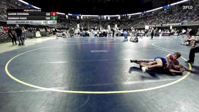 96 lbs Round Of 32 - Jaxon Stevens, Seneca Valley vs Gunnar Faux, Tunkhannock
