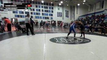 285 lbs Cons. Round 2 - Xavier Jordan, Central Union vs Alfred Bennett, Lincoln