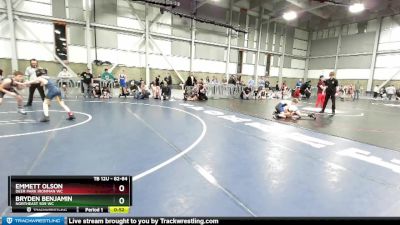 82-84 lbs Round 3 - Bryden Benjamin, NorthEast 509 WC vs Emmett Olson, Deer Park Ironman WC