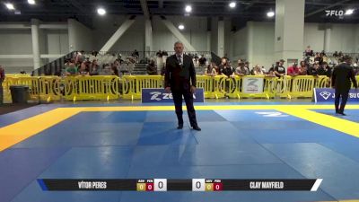 Clay Mayfield vs Vítor Peres 2025 American National IBJJF Jiu-Jitsu Open Championship