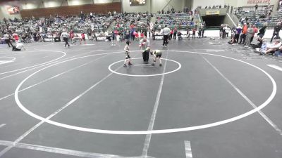 40 lbs Consi Of 4 - Reese King, Crater Mat Club vs Paige Tcherneshoff, Battle Mountain WC