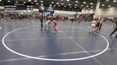 106 lbs Cons. Sub-rd Of 64 - Austin Jacobs, Michigan Premier WC vs Logan Bailey, South Side Wrestling Club