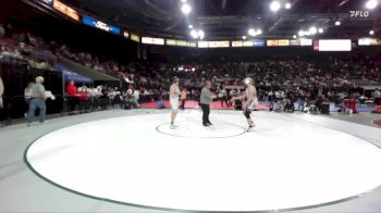 3A 215 lbs 3rd Place Match - Nolan Darrough, New Plymouth vs Cam Bingham, Malad