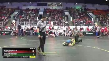 67 lbs Finals (8 Team) - Grant Berden, Clarkston vs Gabe Glabach, Hartland