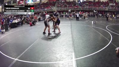 165 lbs Round 2 - Lillian Bryan-Aldrich, Palmyra Wrestling Club - Girls vs Belin Gonzalez, Bayard Wrestling Club