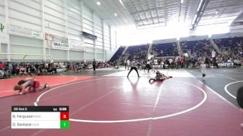 122 lbs Rr Rnd 2 - Benjamin Ferguson, Rancho Bernardo WC vs Damian Santana, Yucaipa Thunder WC