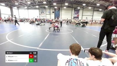 170 lbs Rr Rnd 1 - Josh Woyan, Prestige Worldwide vs Lamech Albers, Warehouse Warriors