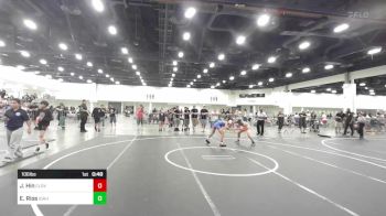 106 lbs Final - James Hin, Clovis Wrestling vs Esiah Rios, Idaho Gold