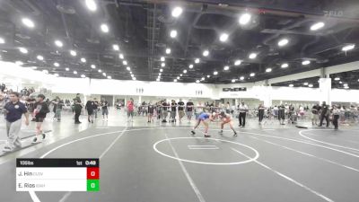 106 lbs Final - James Hin, Clovis Wrestling vs Esiah Rios, Idaho Gold