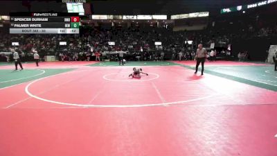 55 lbs Cons. Round 2 - Spencer Durham, BMDA vs Palmer White, HEW1