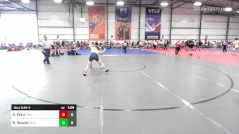 120 lbs Rr Rnd 2 - Dominick Sena, Triumph Blue vs Noah Woods, Patton Trained Blue